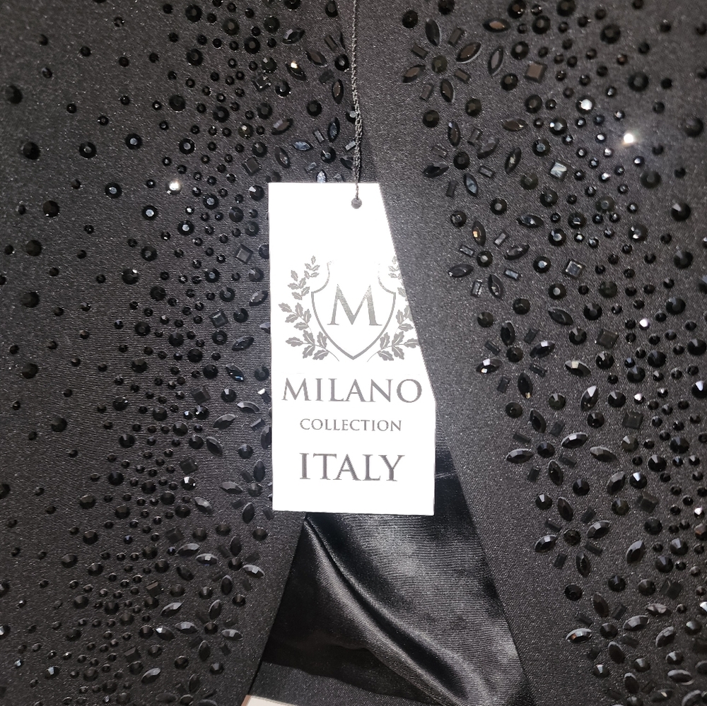 Milano Collection Men's Sequin Blazer NWT - Picture 11 of 12